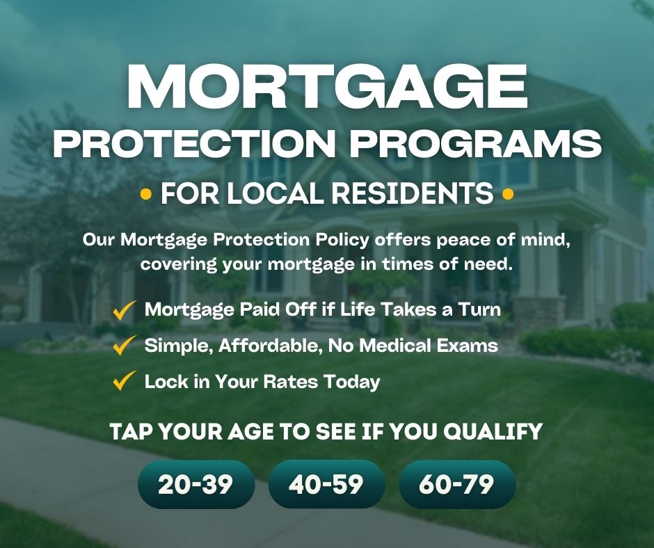 Mortgage Protection Covered Facebook ad