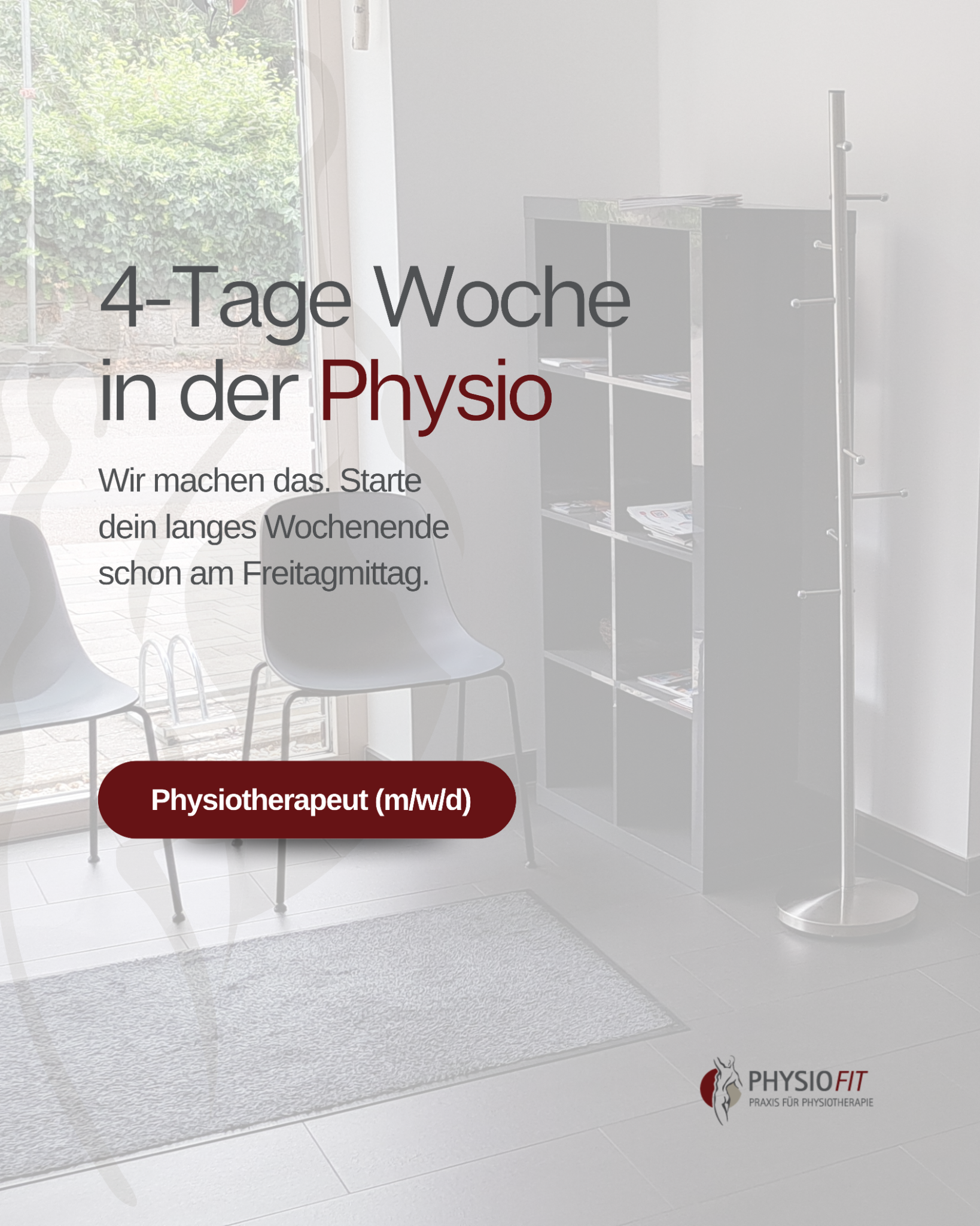 Praxis Physiofit Rothenburg Facebook ad from Dec 18, 2025