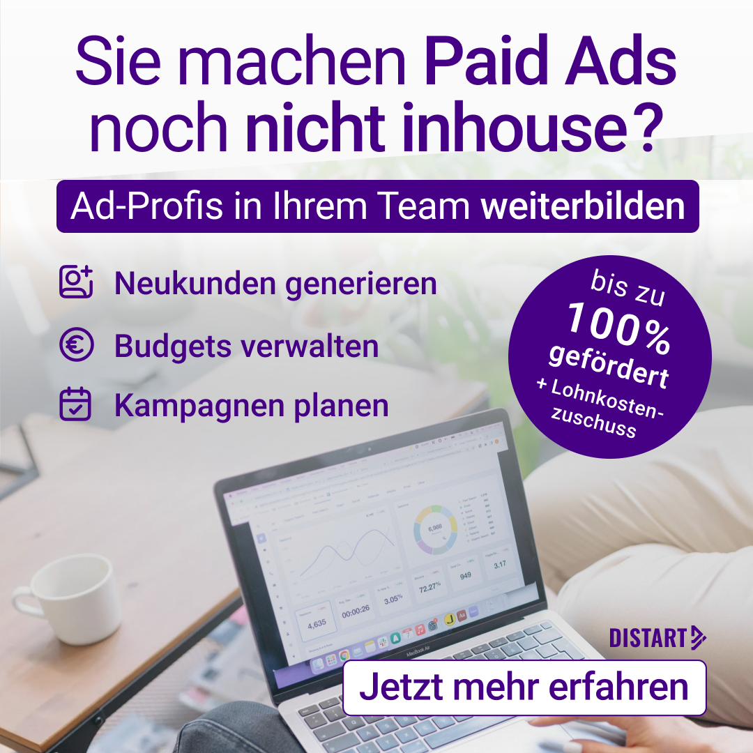 Distart Facebook ad