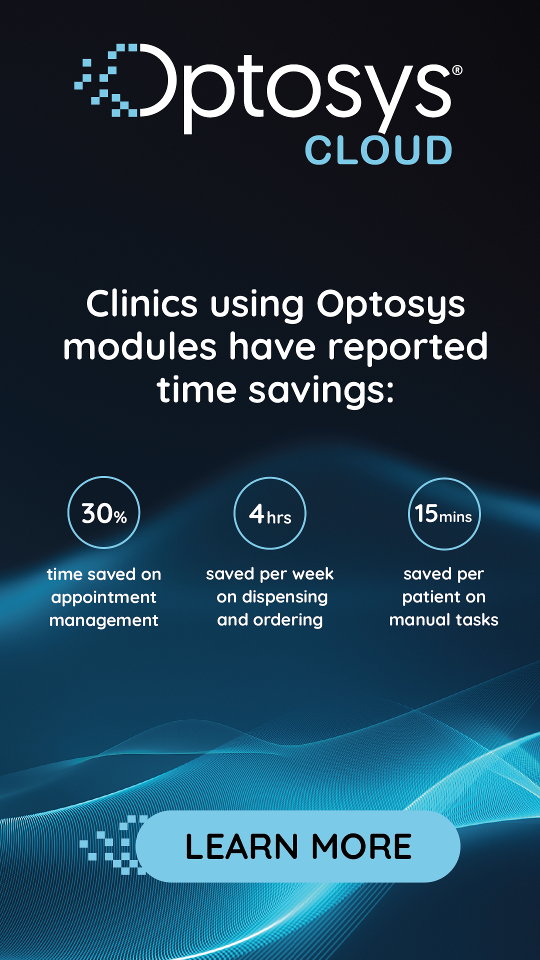 Optosys Facebook ad from May 28, 2026