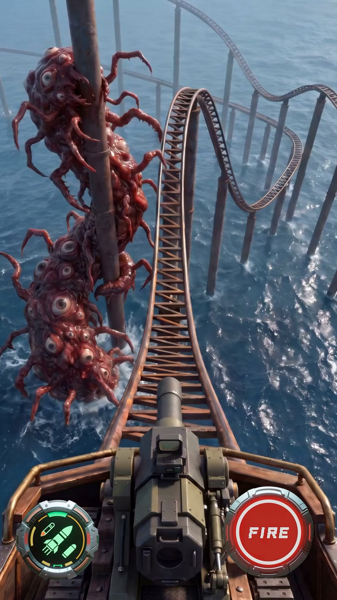 TITAN RUSH Facebook ad: Play Now