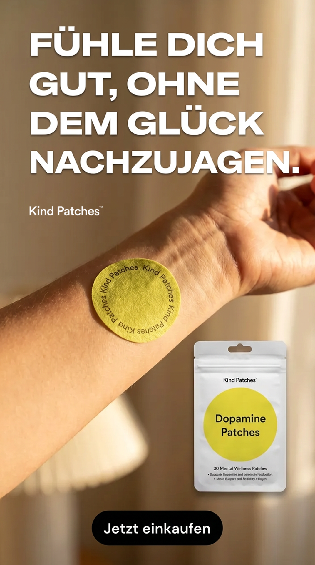 Kind Patches Facebook ad