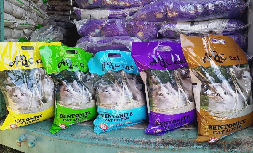 Pet Mansion and Supplies Direct Distributor Facebook ad: Available Abc Cat litter 10L
