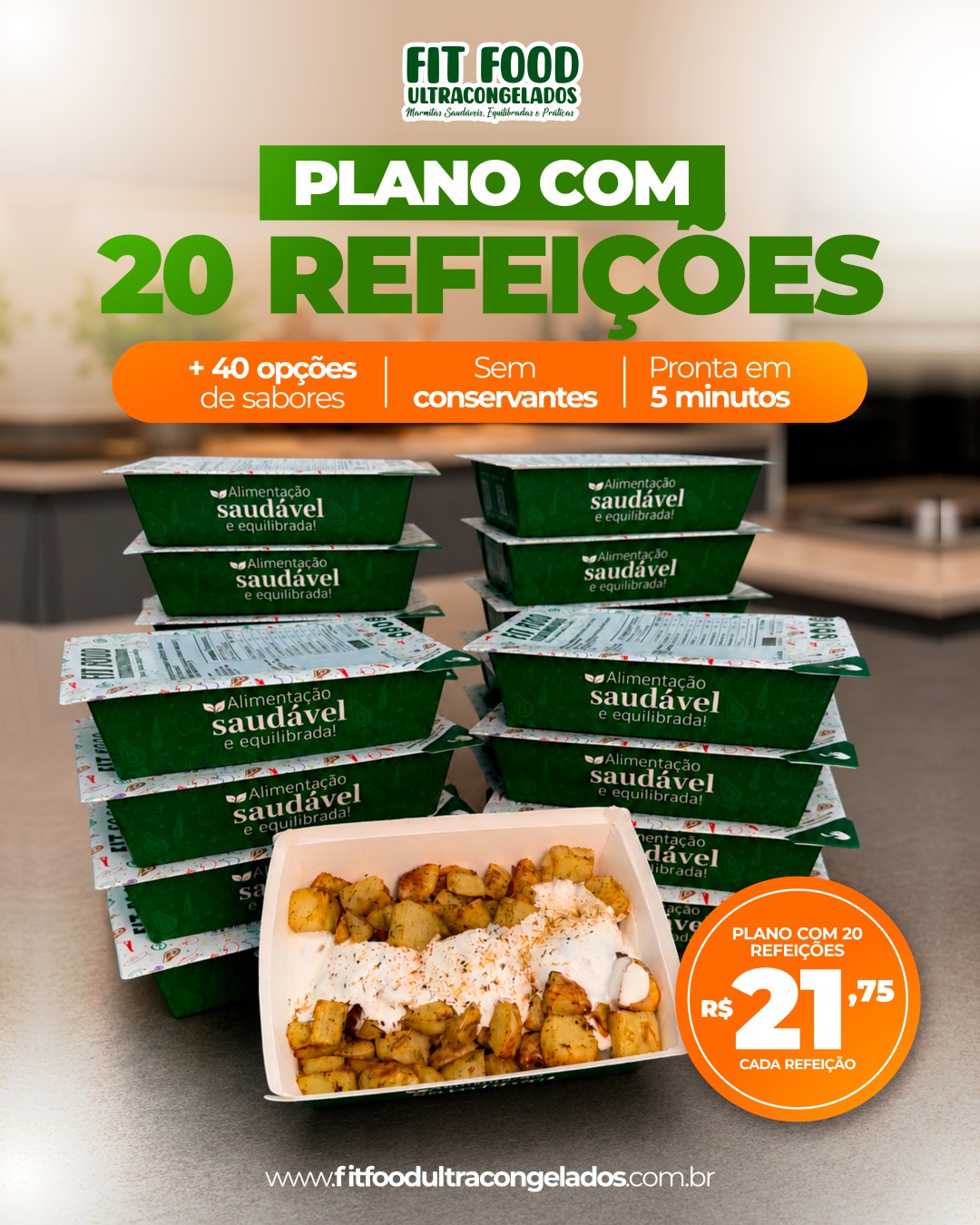 Fit Food Ultracongelados Facebook ad