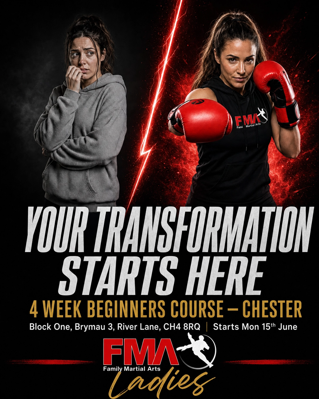 Family Martial Arts Chester Facebook ad from Jun 1, 2026