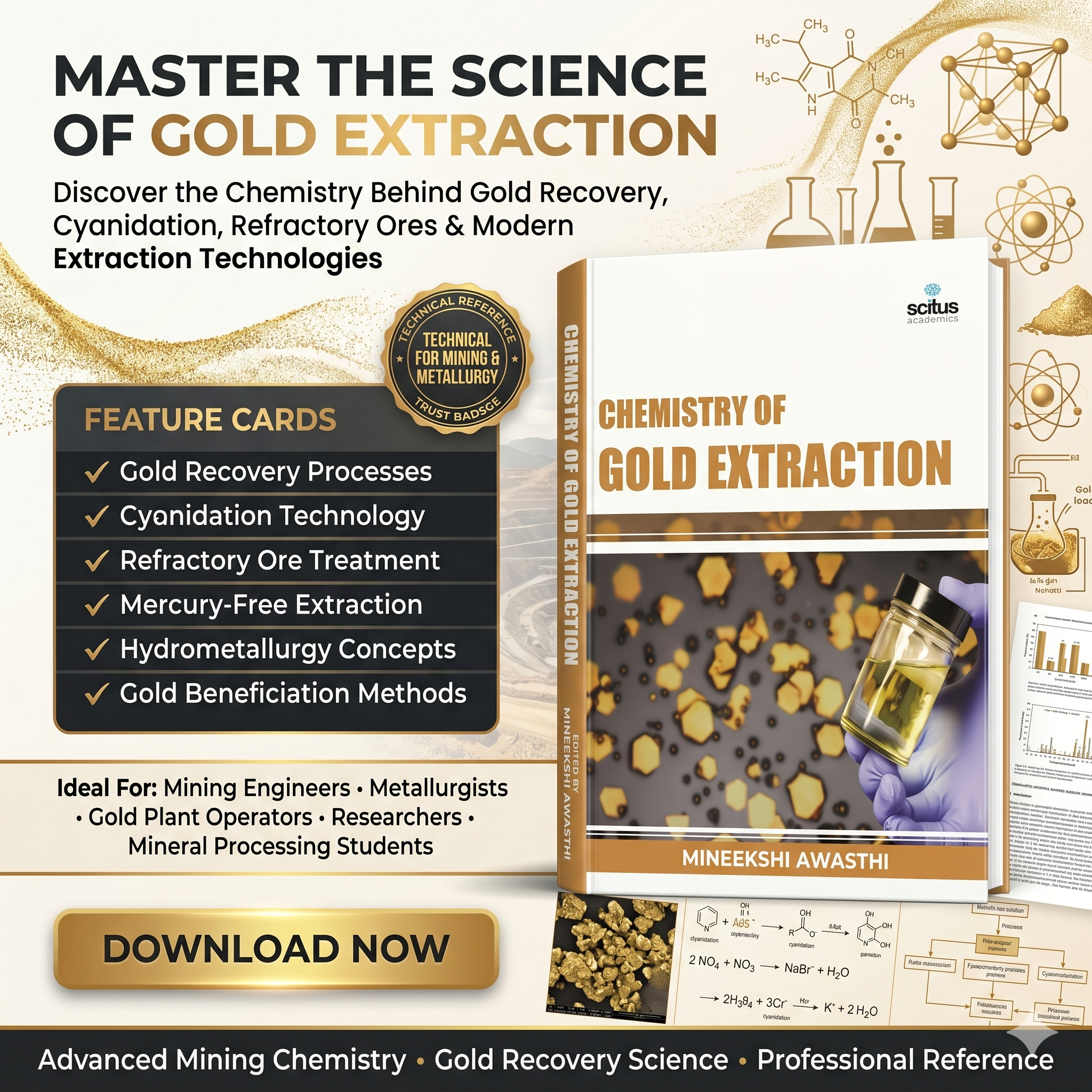 ChidoMining Facebook ad: Master the Science of Gold Recovery