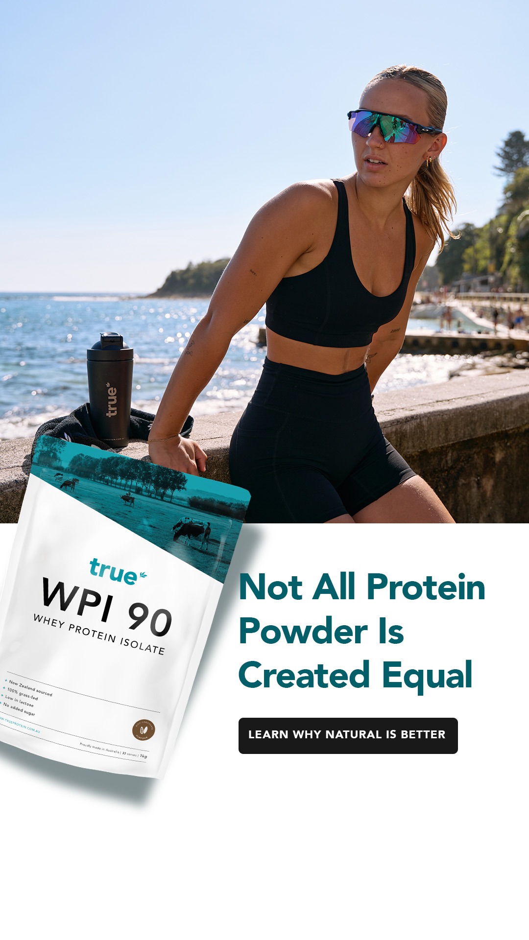 True Protein Facebook ad