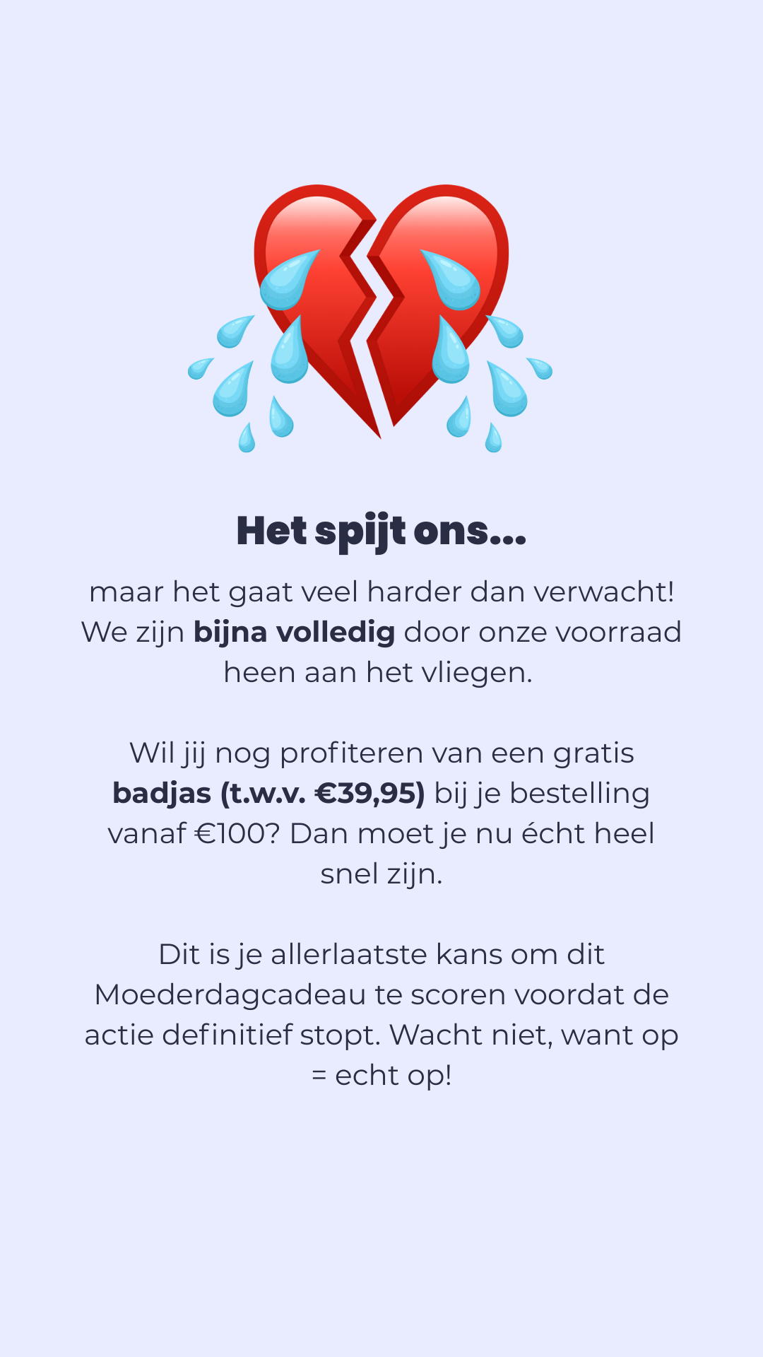 HappyBed Facebook ad