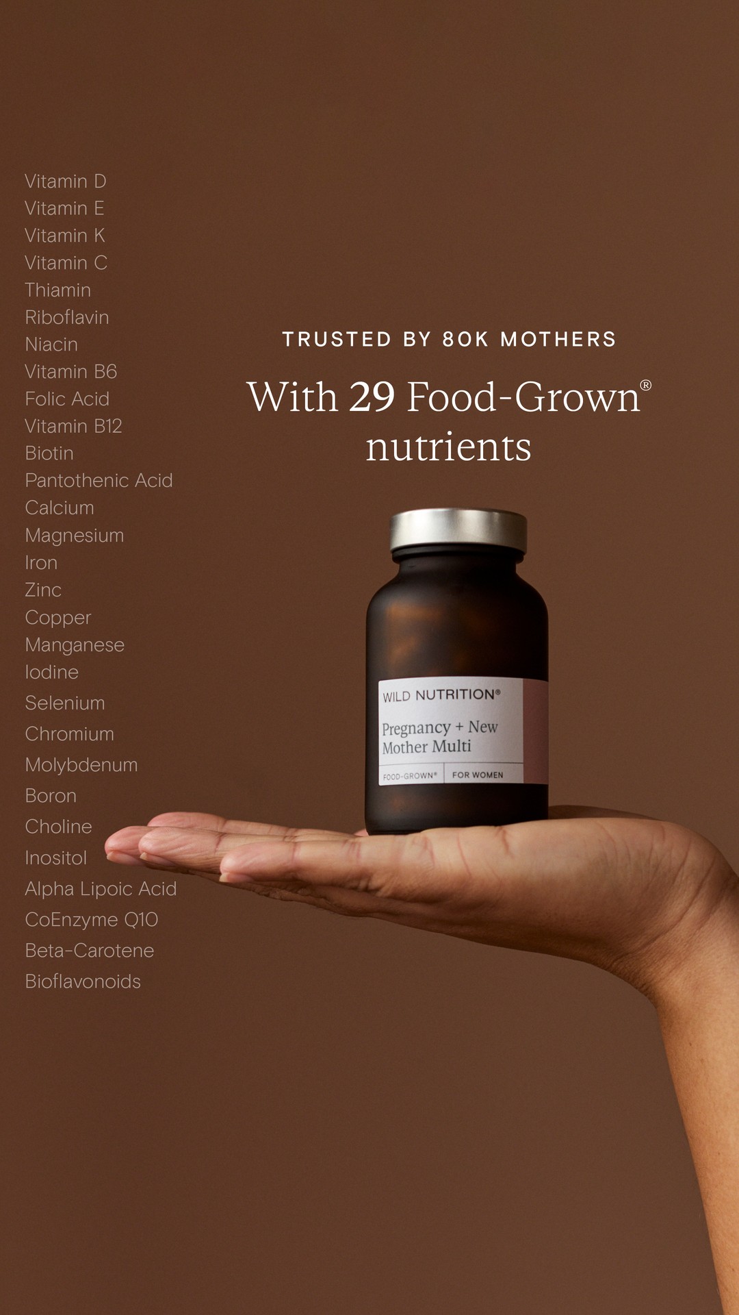 Wild Nutrition Facebook ad