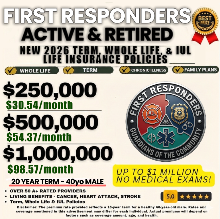 First Response Insurance Facebook ad