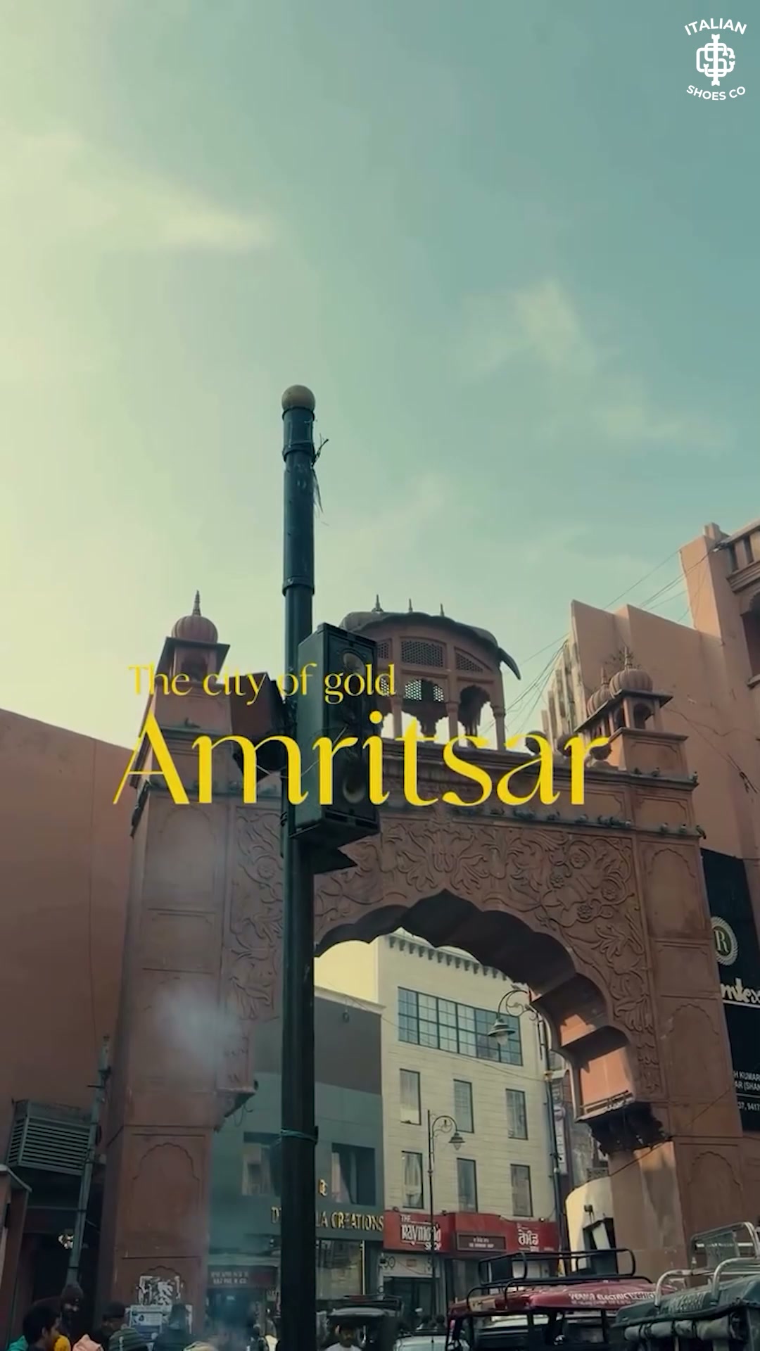 Italian Shoes Company Facebook ad: AMRITSAR, STEP INTO LUXURY!