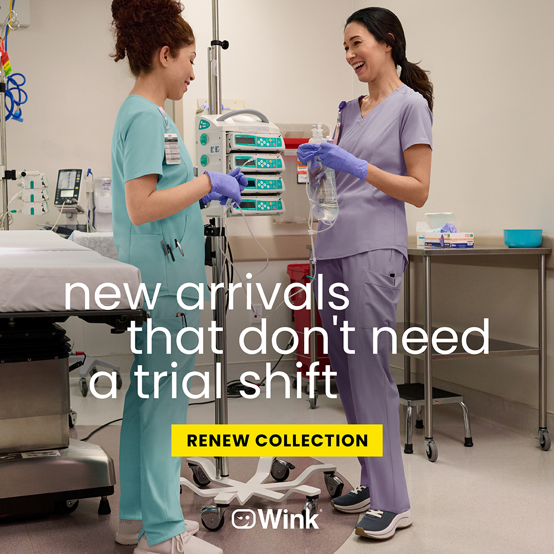 Wink Scrubs Facebook ad