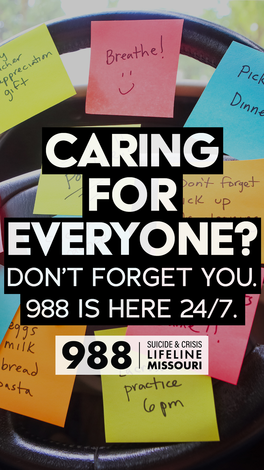 Missouri 988 Facebook ad