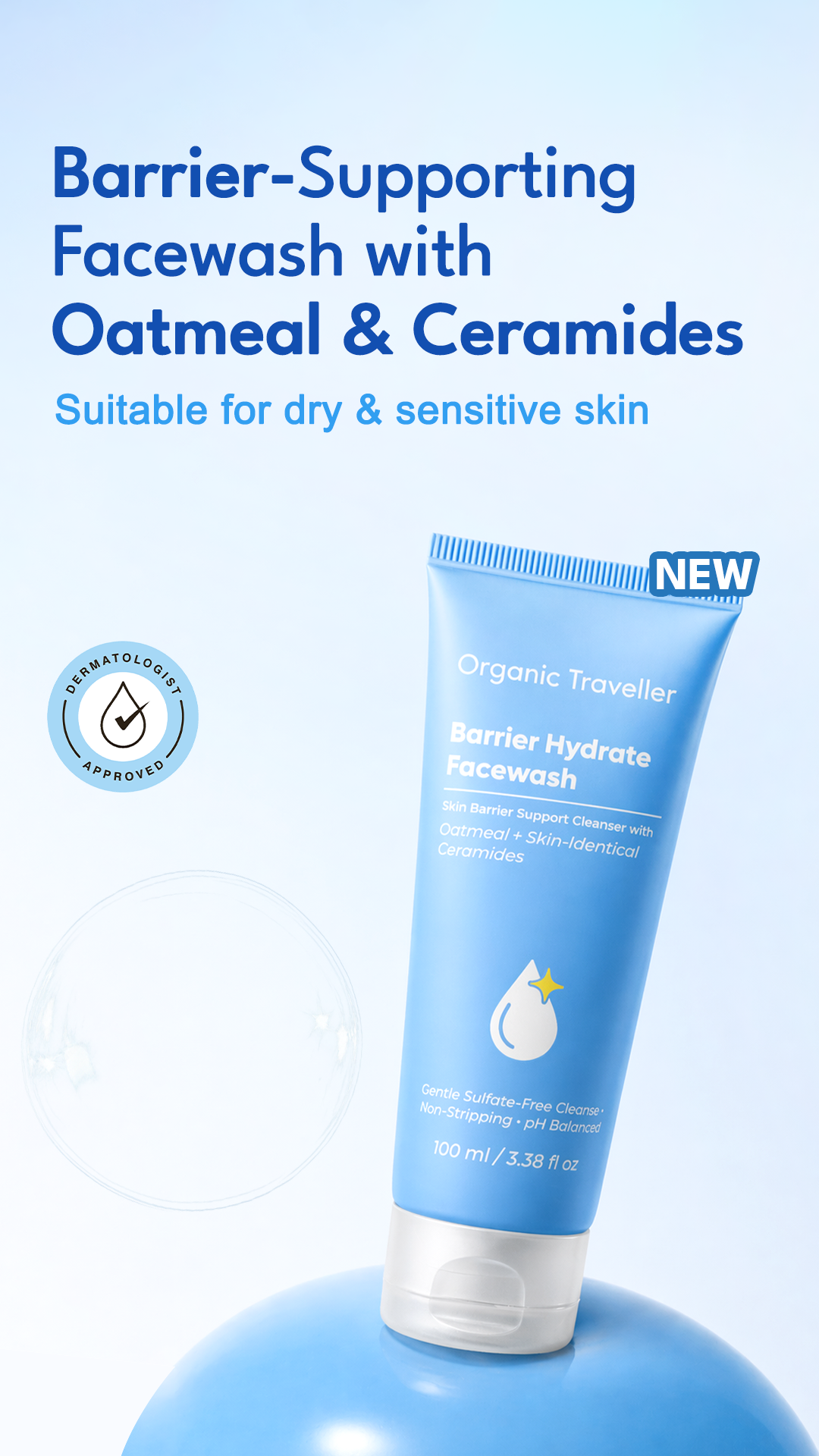 Organic Traveller - Skincare Facebook ad