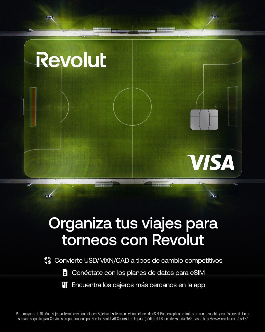 Revolut Facebook ad