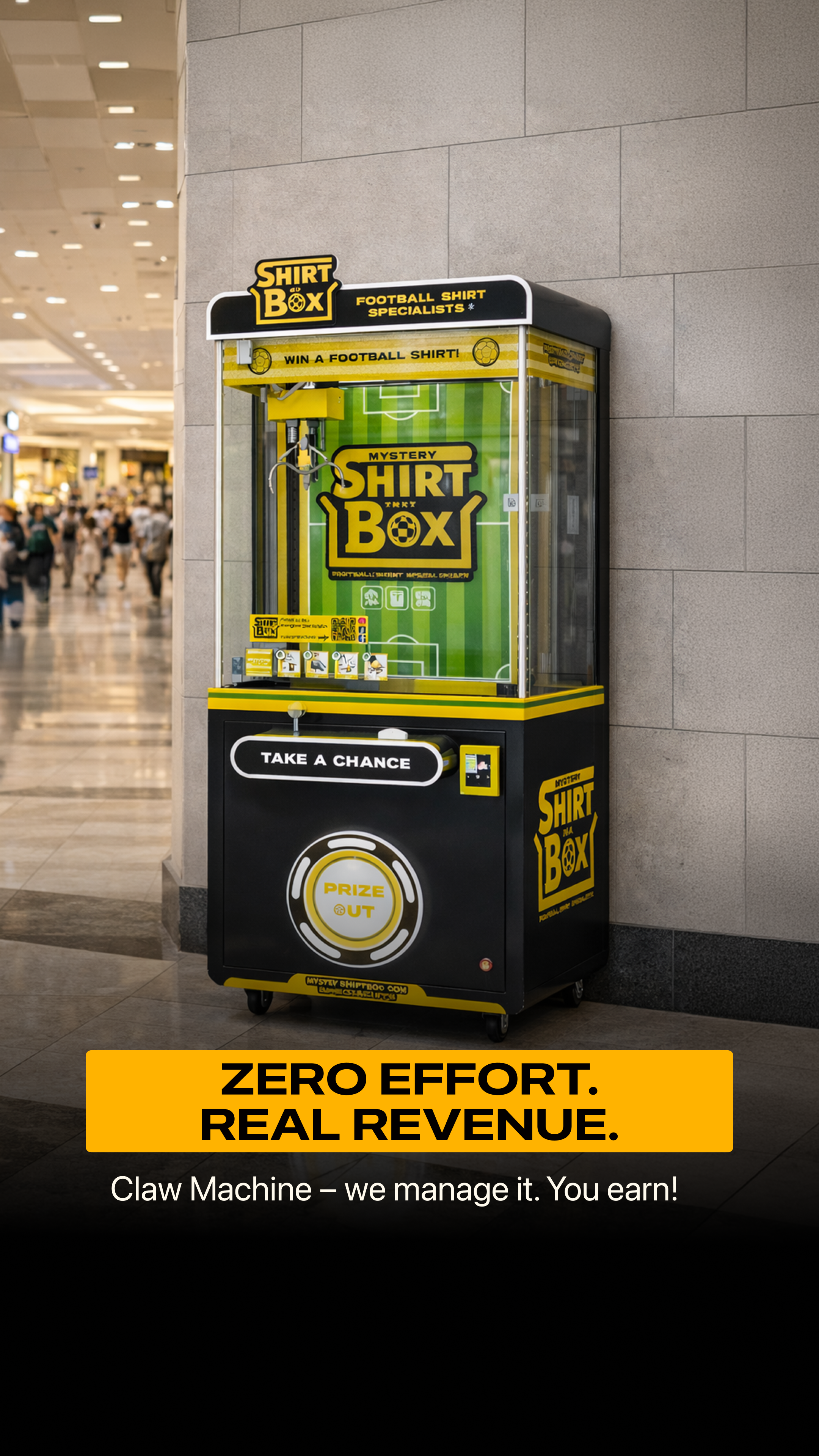 Mystery Shirt in a Box Facebook ad