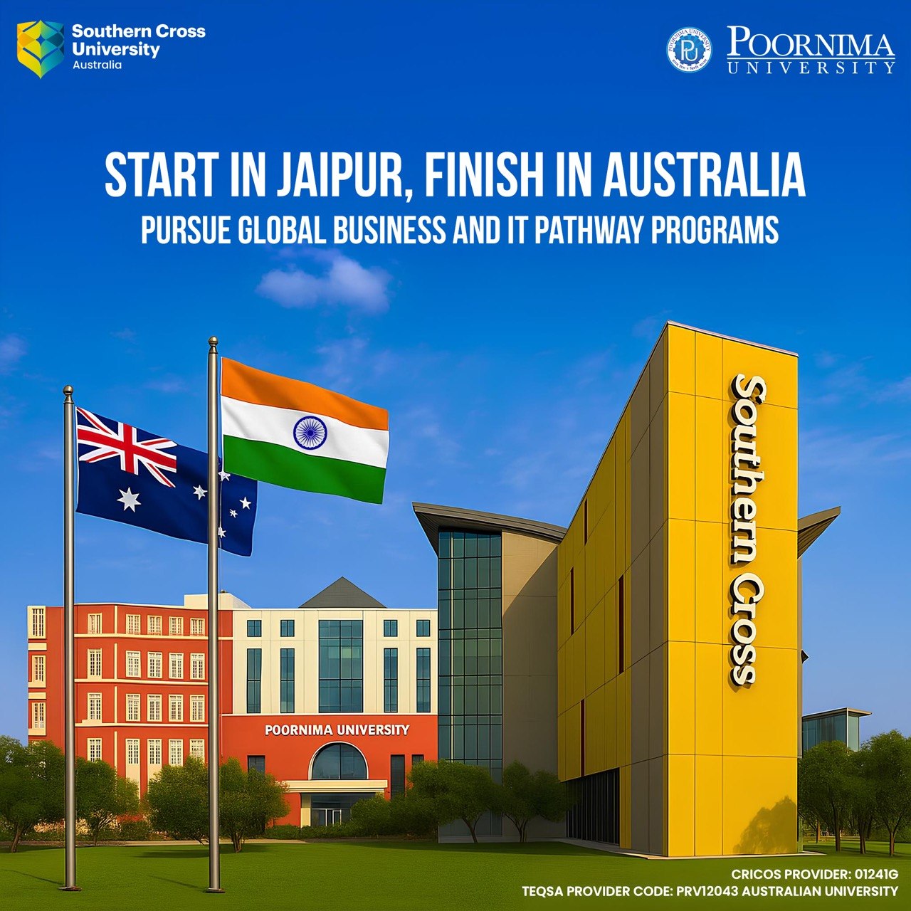Poornima University Facebook ad