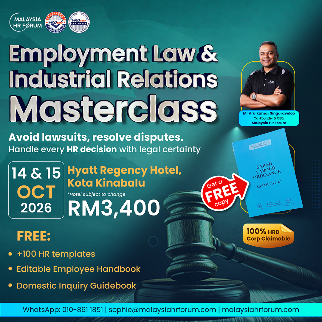 Malaysia HR Forum Facebook ad