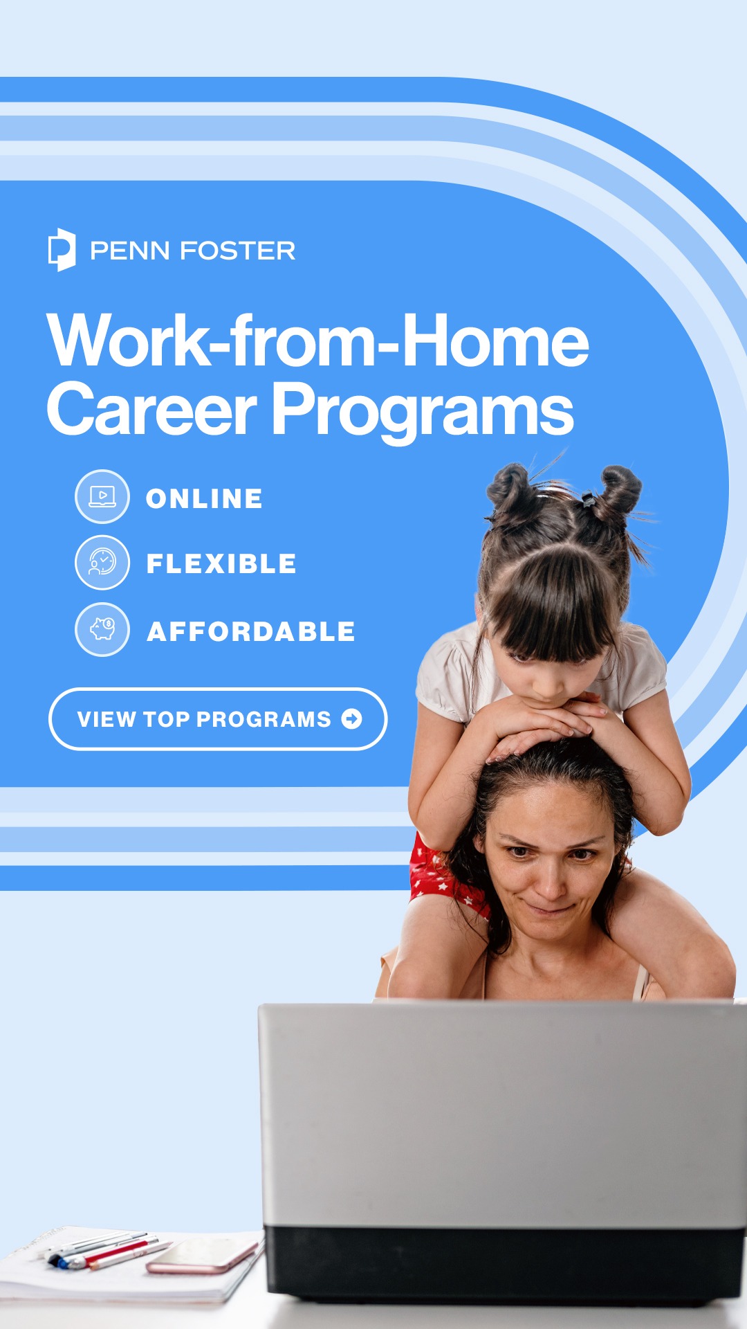 Penn Foster Facebook ad