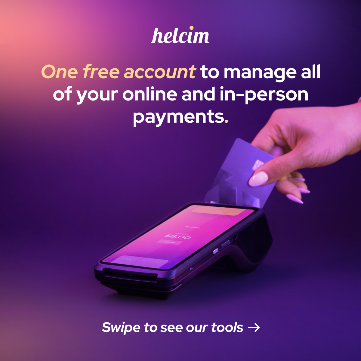 Helcim Facebook ad