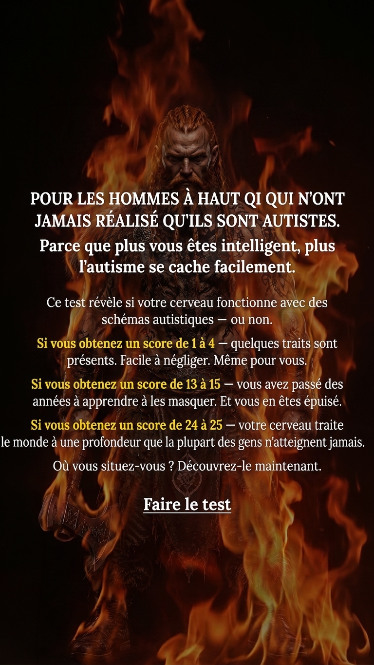 International Brain Test Facebook ad