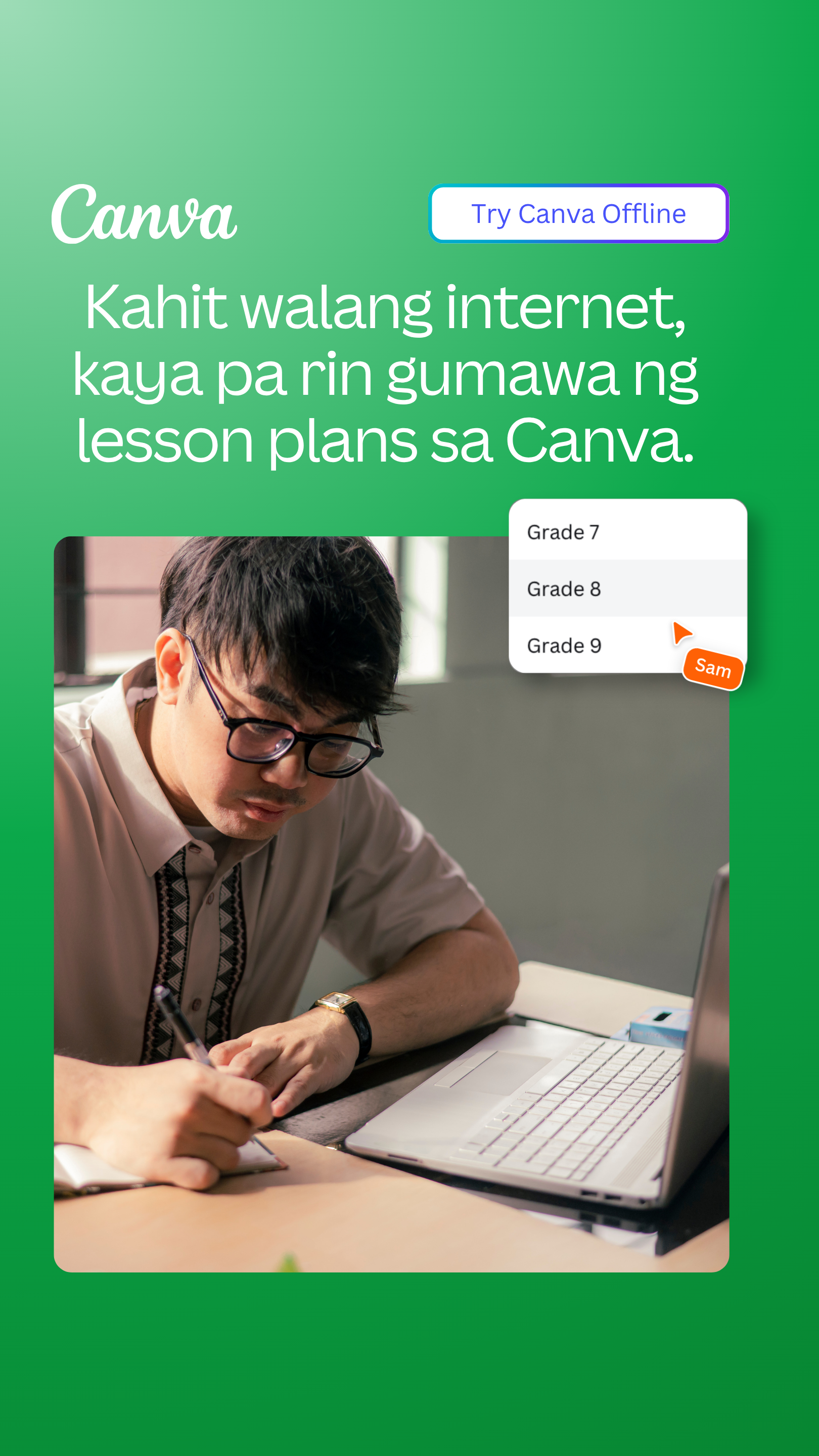 Canva Facebook ad