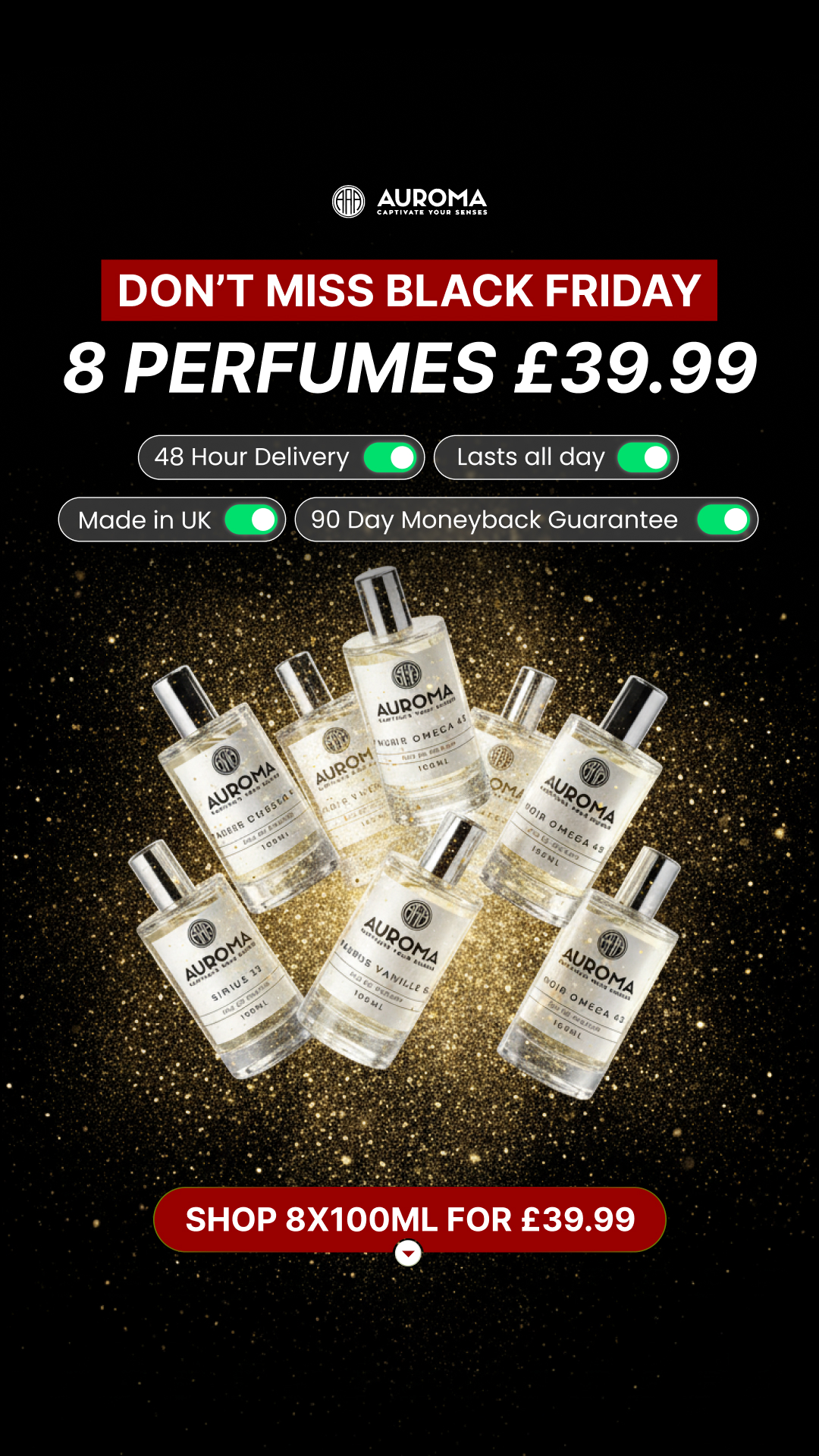 Auroma Fragrances Facebook ad