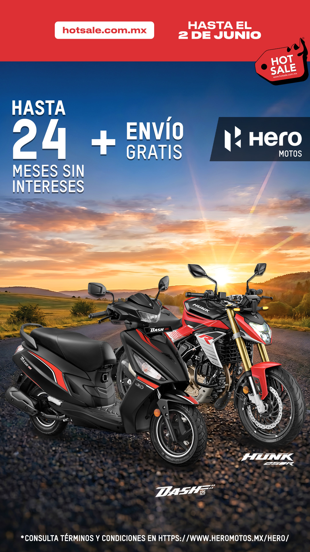 Hero Motos México Facebook ad