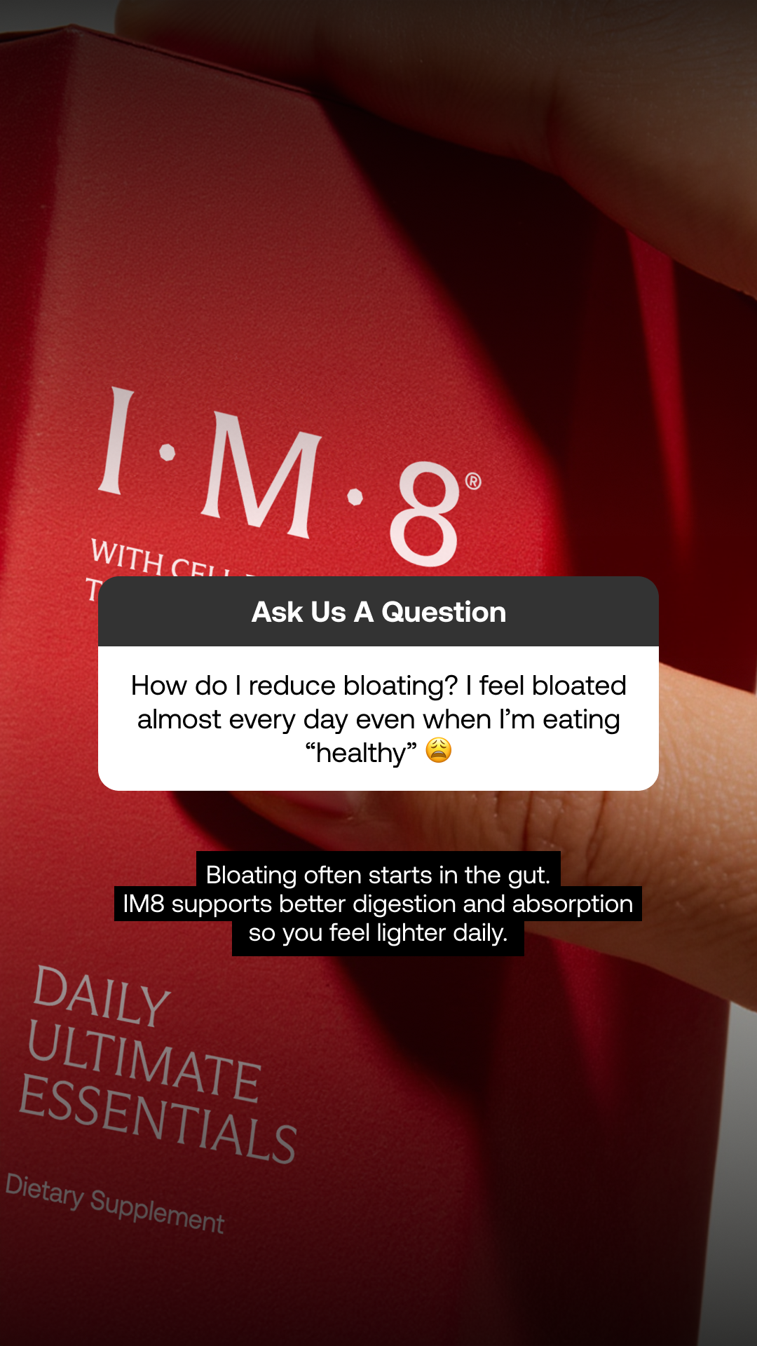IM8 Health Facebook ad