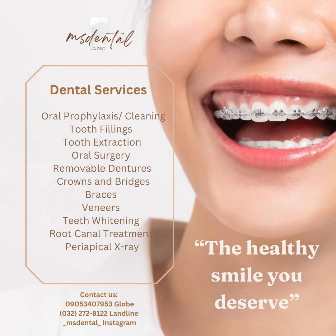 MS Dental Clinic Facebook ad: Book an appointment now!