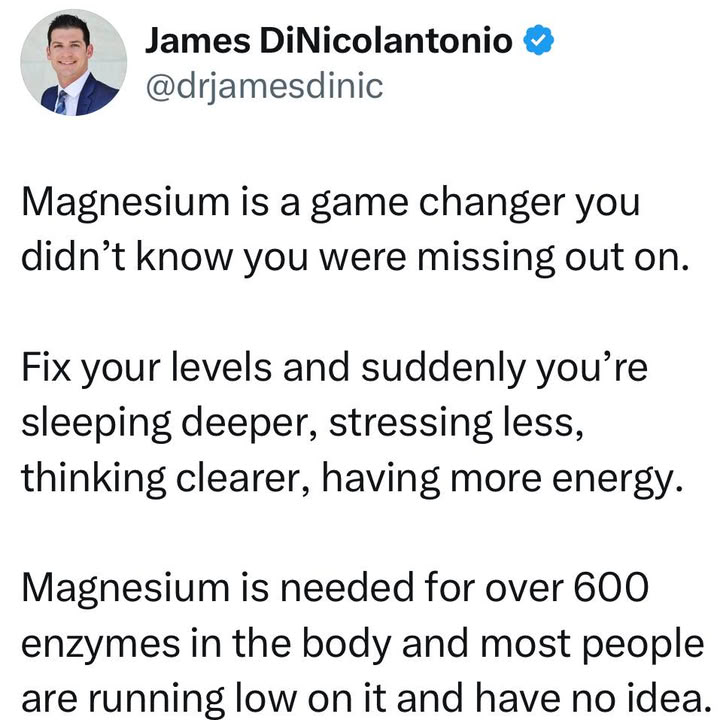 Dr. James DiNicolantonio Facebook ad