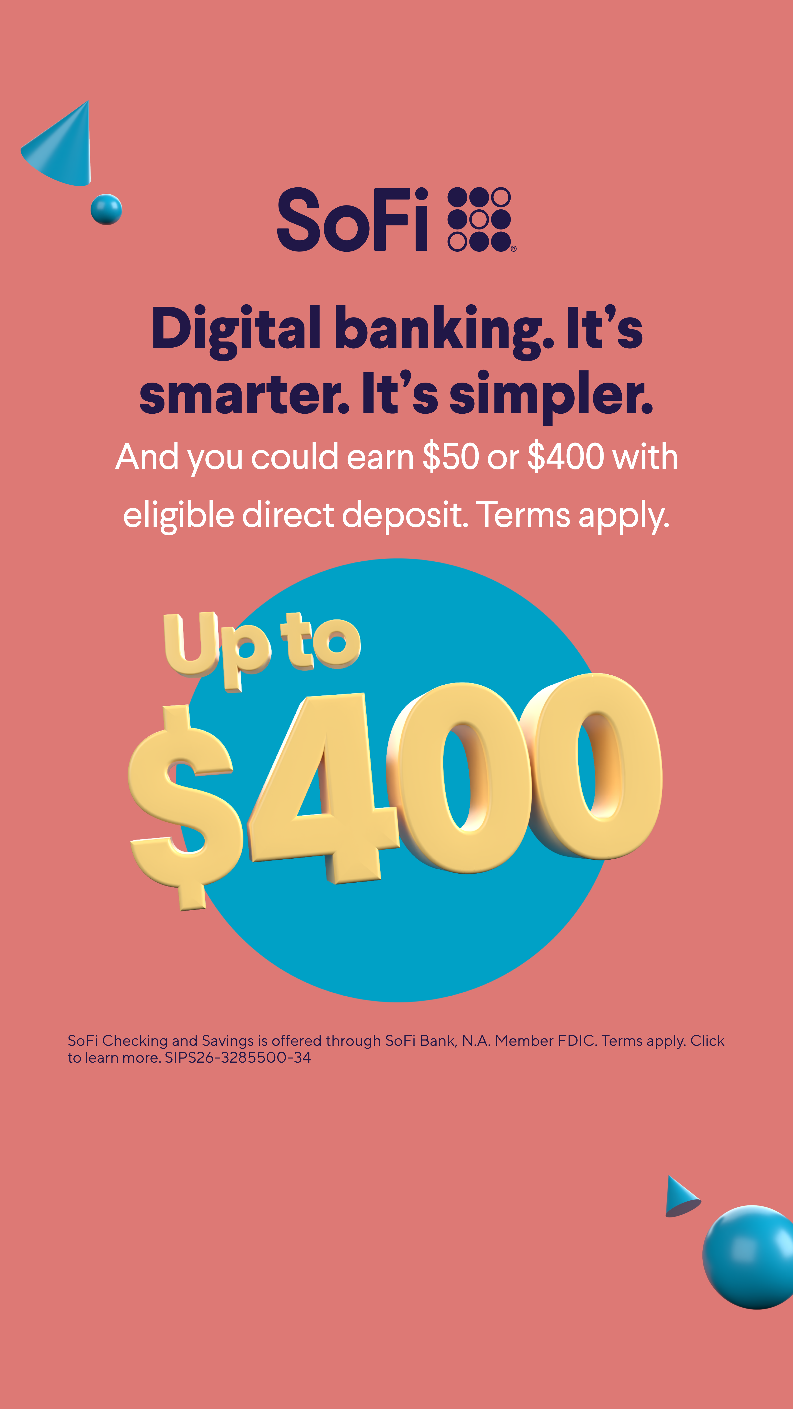 SoFi Facebook ad