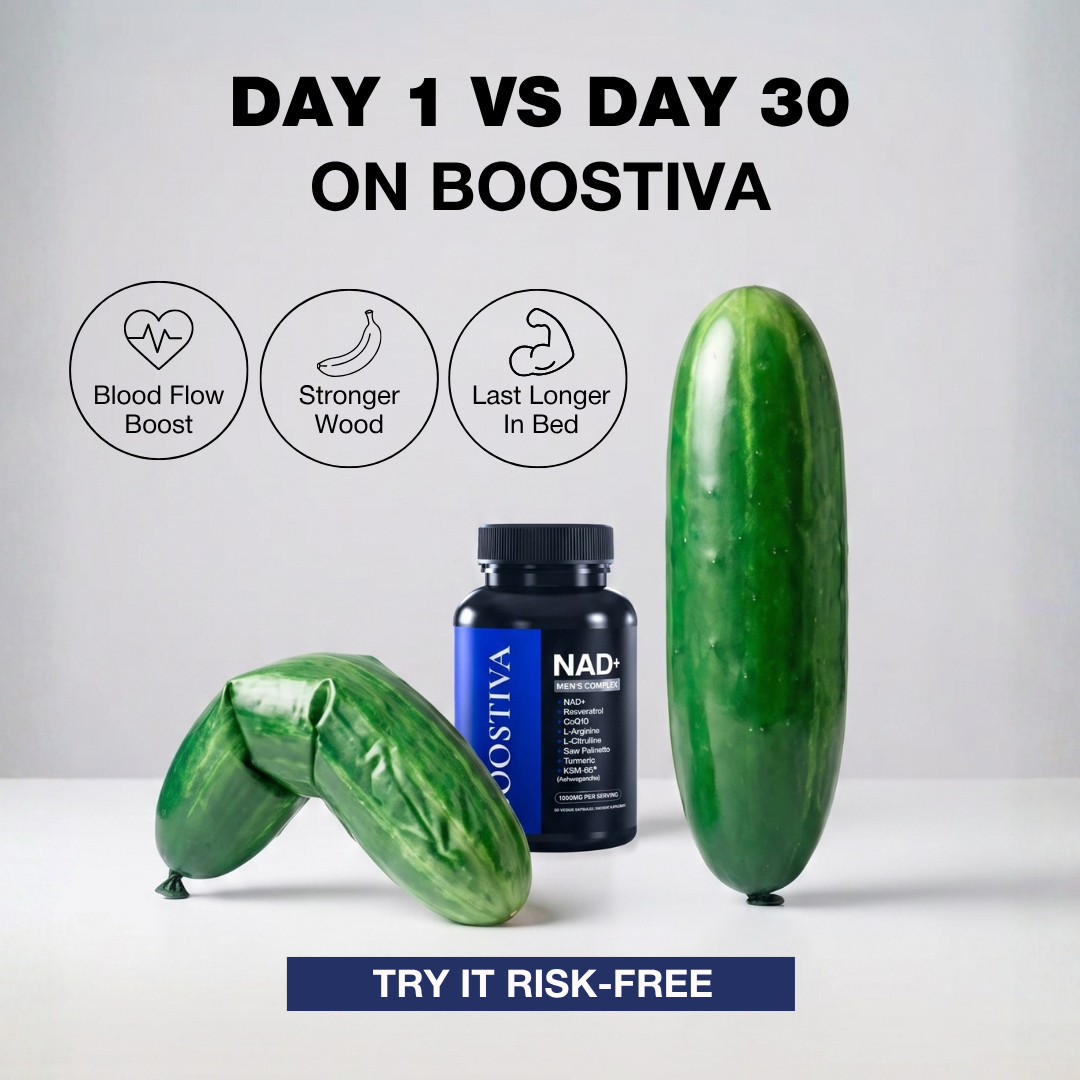 BoostivaMen Facebook ad: The Men’s NAD+ Formula Everyone Is Talking About