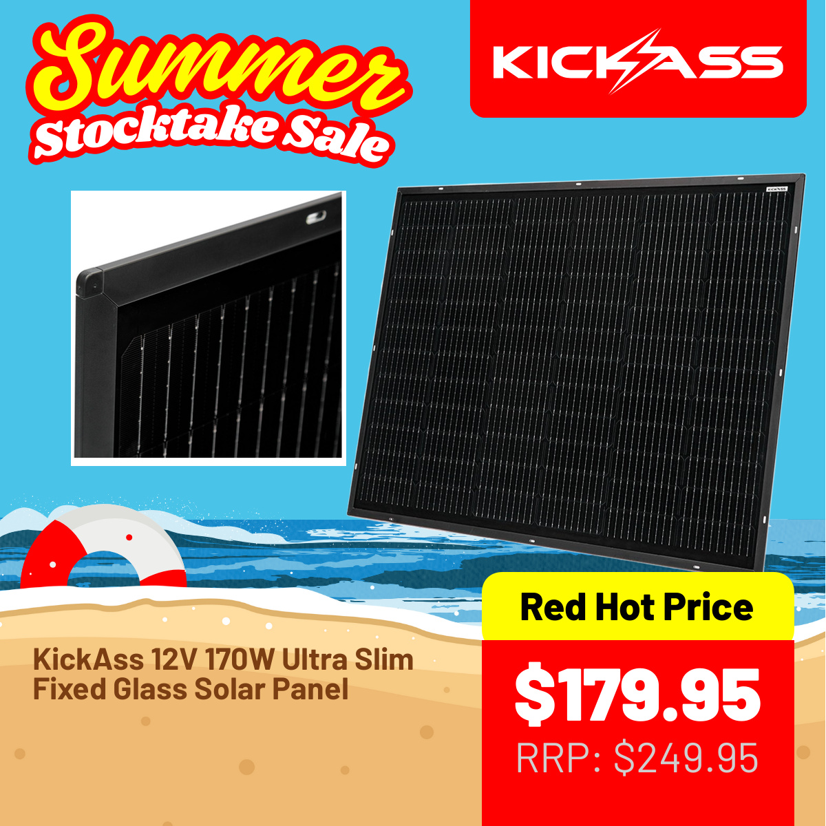 KickAss Products Facebook ad