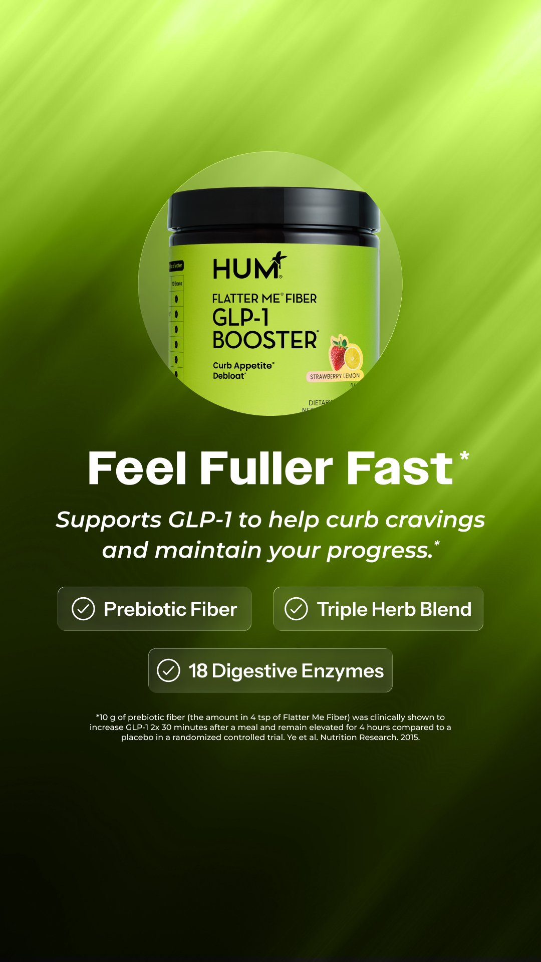 HUM Nutrition Facebook ad