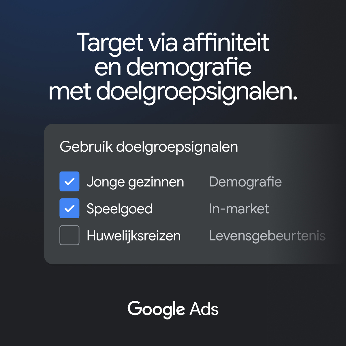 Google Ads Facebook ad