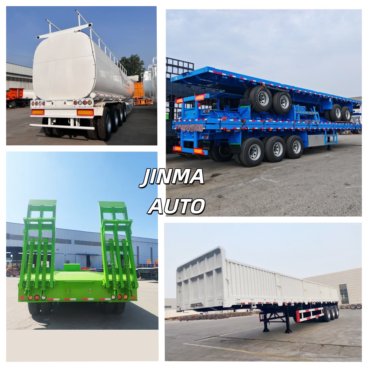 Lowbed /Flatbed /Fuel Tanker Semi-trailer for sale China factory Facebook ad: Reliable China Semi Trailer Factory | Direct Sale