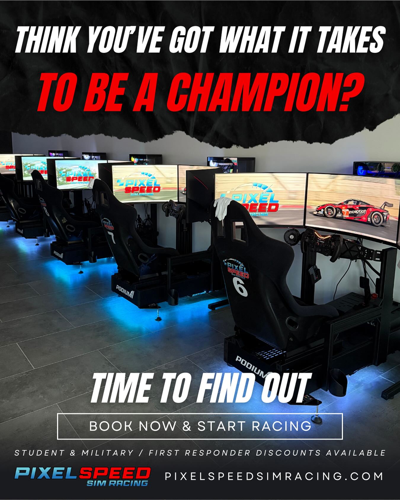 Pixel Speed Sim Racing Facebook ad: Race against your friends, adaptive AI, or the…