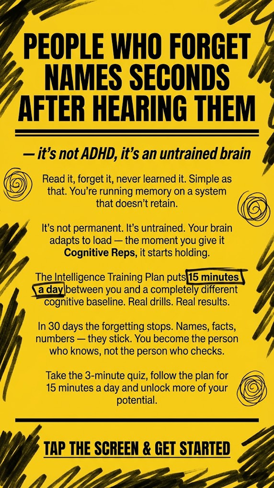 Rewire your ADHD brain Facebook ad