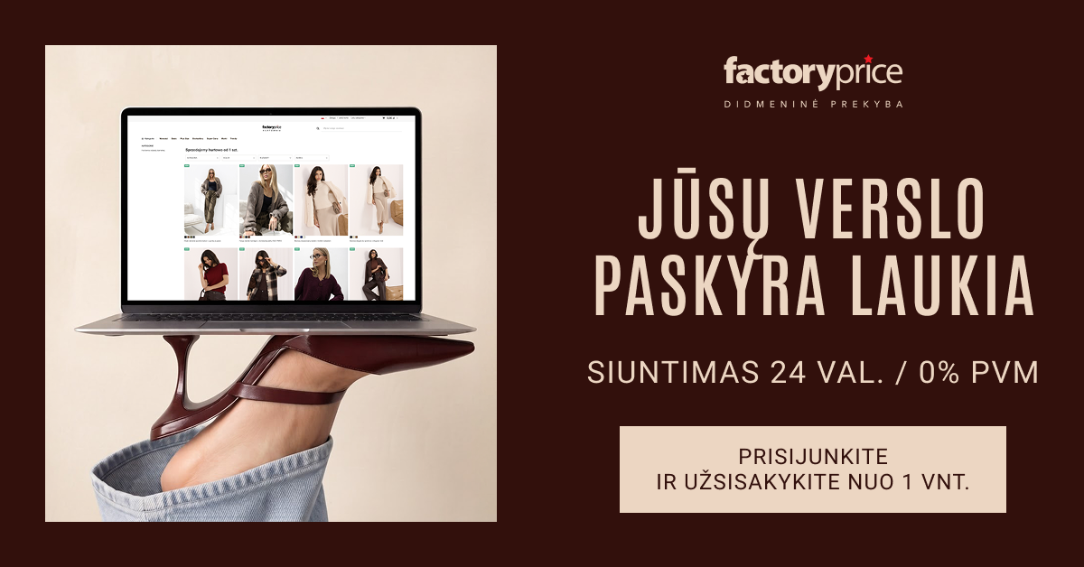 Factoryprice.Hurtownia Facebook ad: Jūsų įmonės paskyra jau laukia