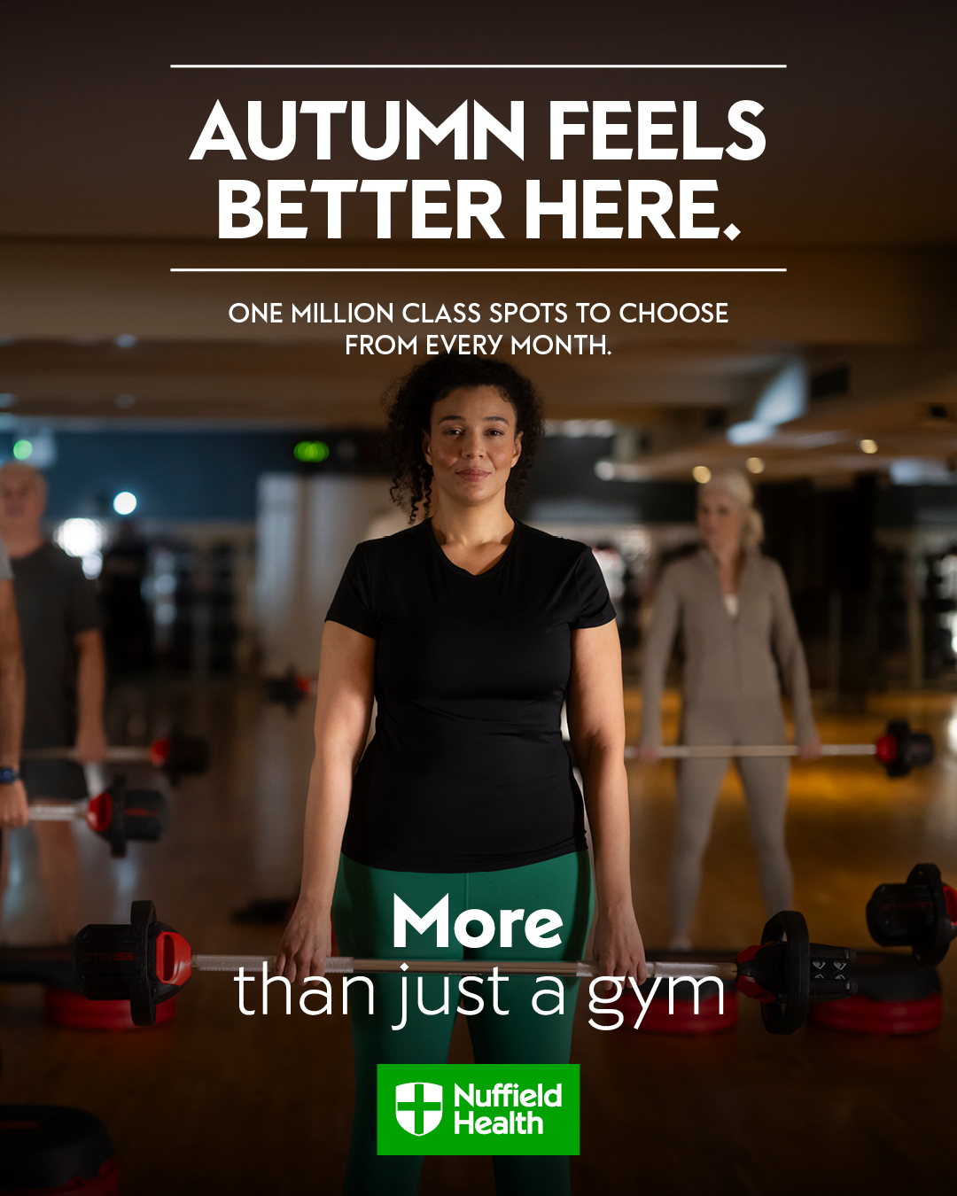 Nuffield Health Facebook ad