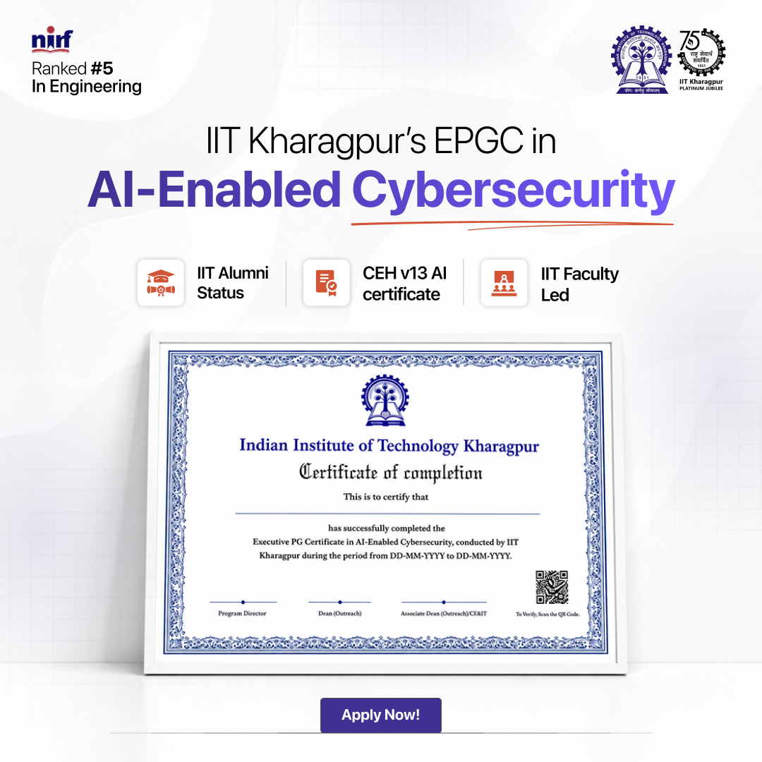 IIT Kharagpur Certifications Facebook ad