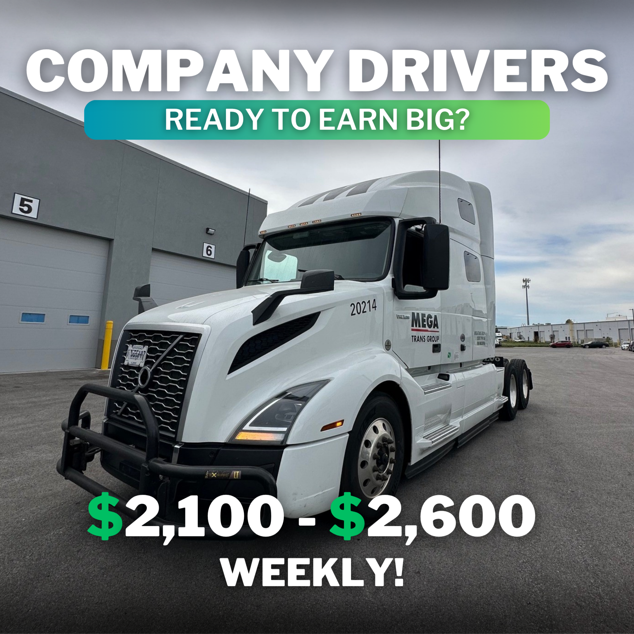 MEGA TRANS GROUP LLC Facebook ad
