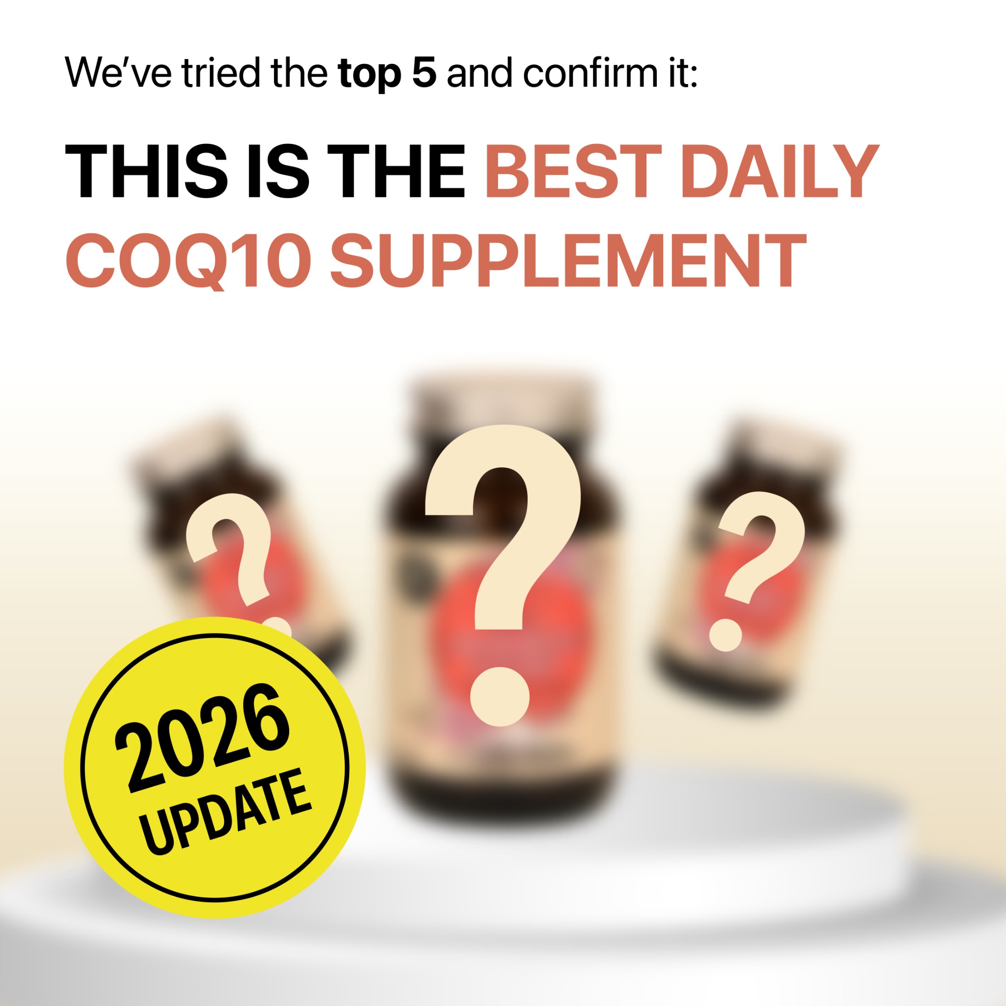 Healthy Today Club Facebook ad: What Most People Don't Realize About CoQ10