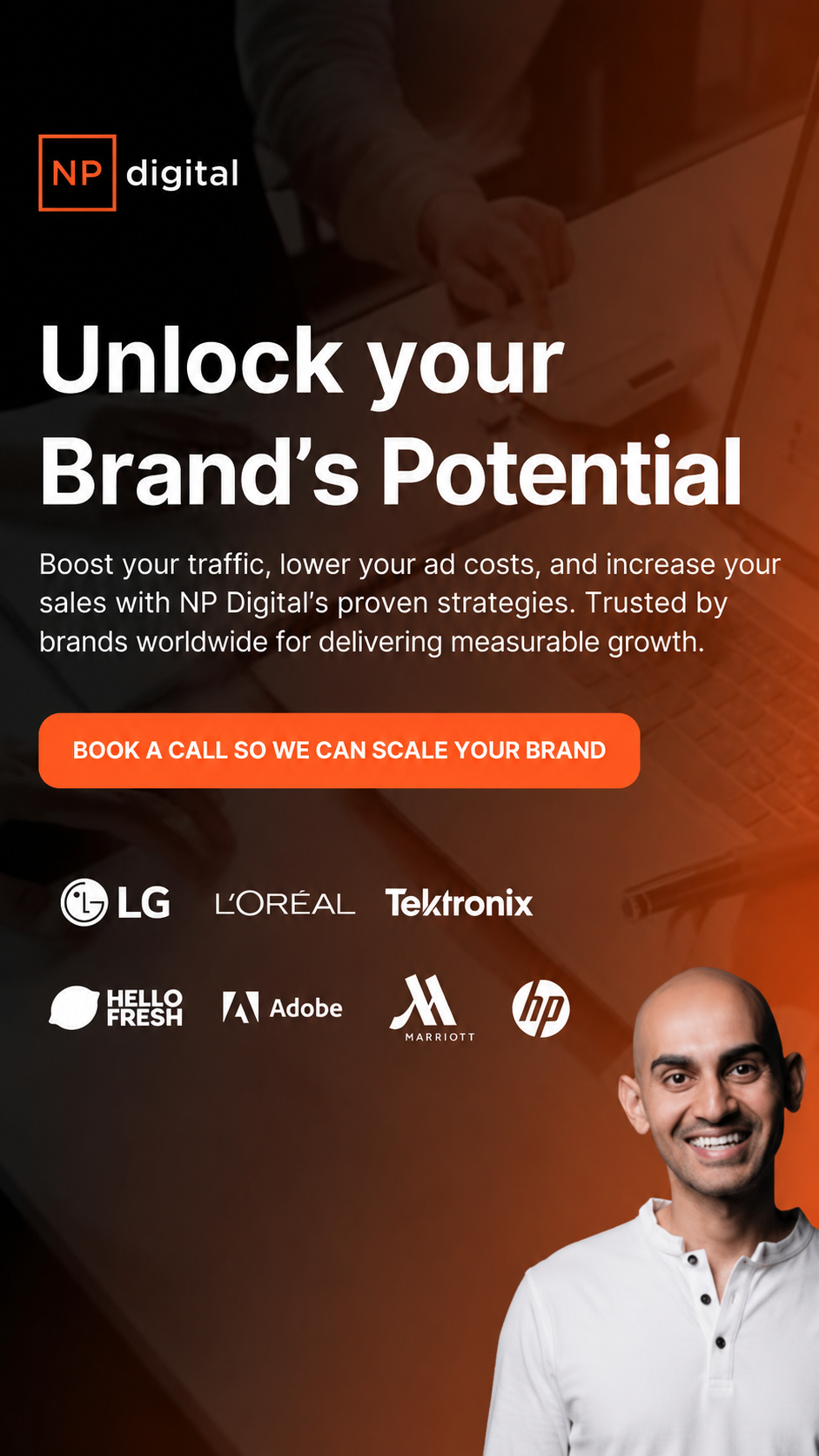 Neil Patel Facebook ad