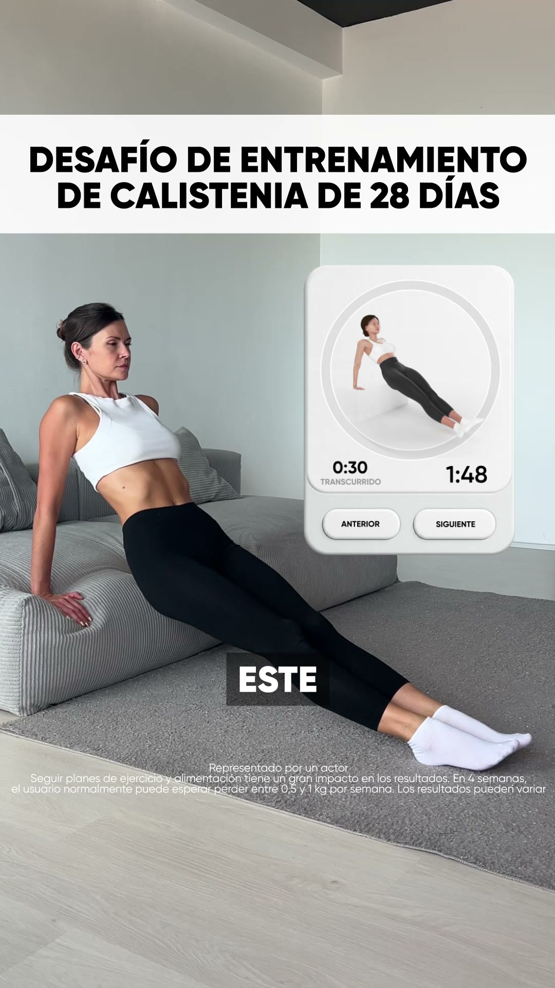 28 Day Challenge Facebook ad: Crea mejores hábitos en 4 semanas