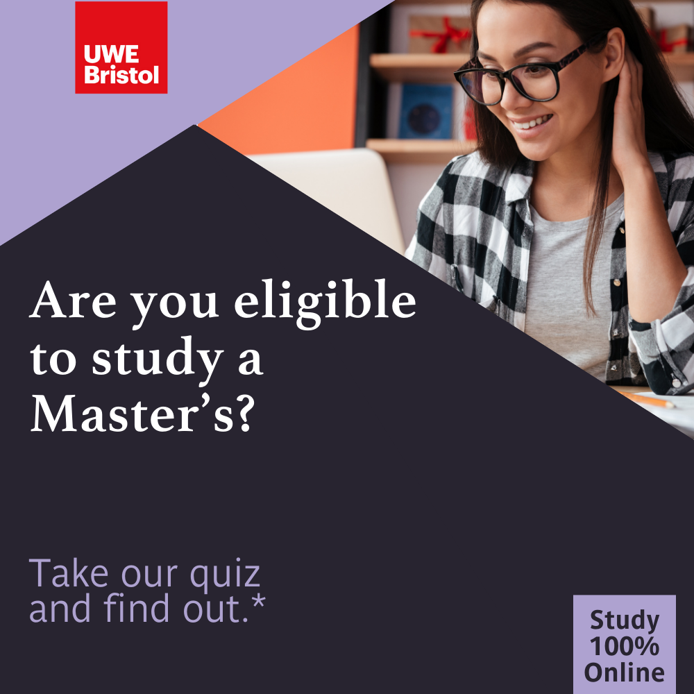 UWE Bristol Facebook ad