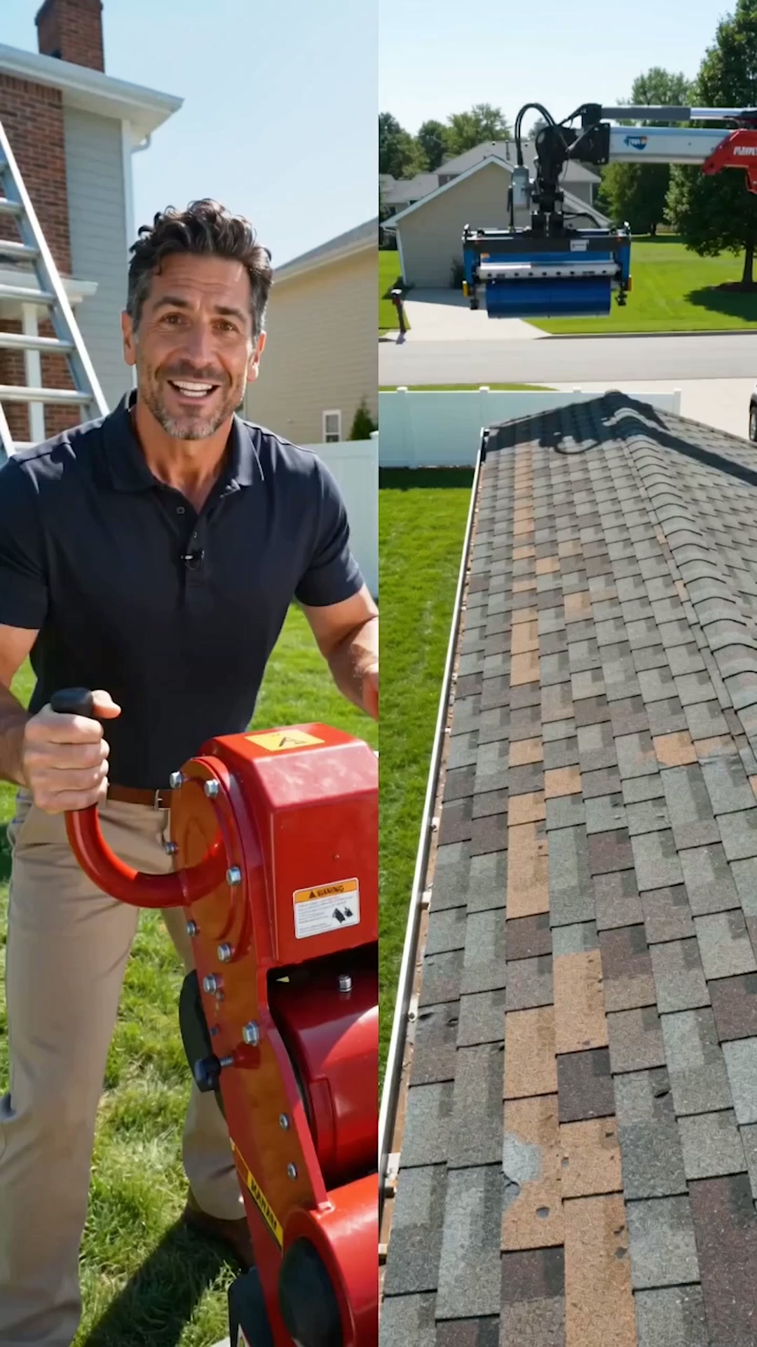 Roofing Craftsmen America Facebook ad: Enter Info; Calculate Payment