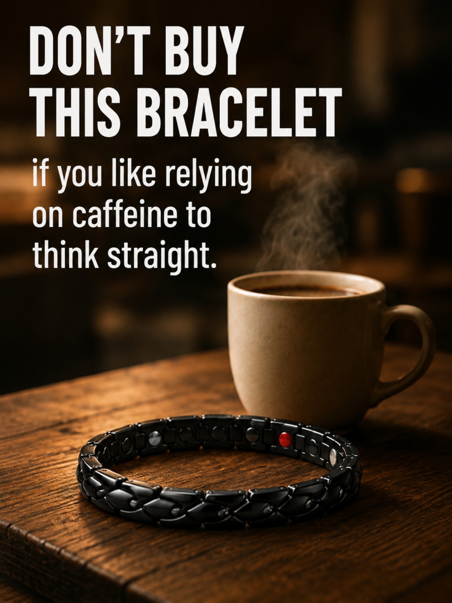 Karma Items Facebook ad: Unlock genius-level clarity without meditation