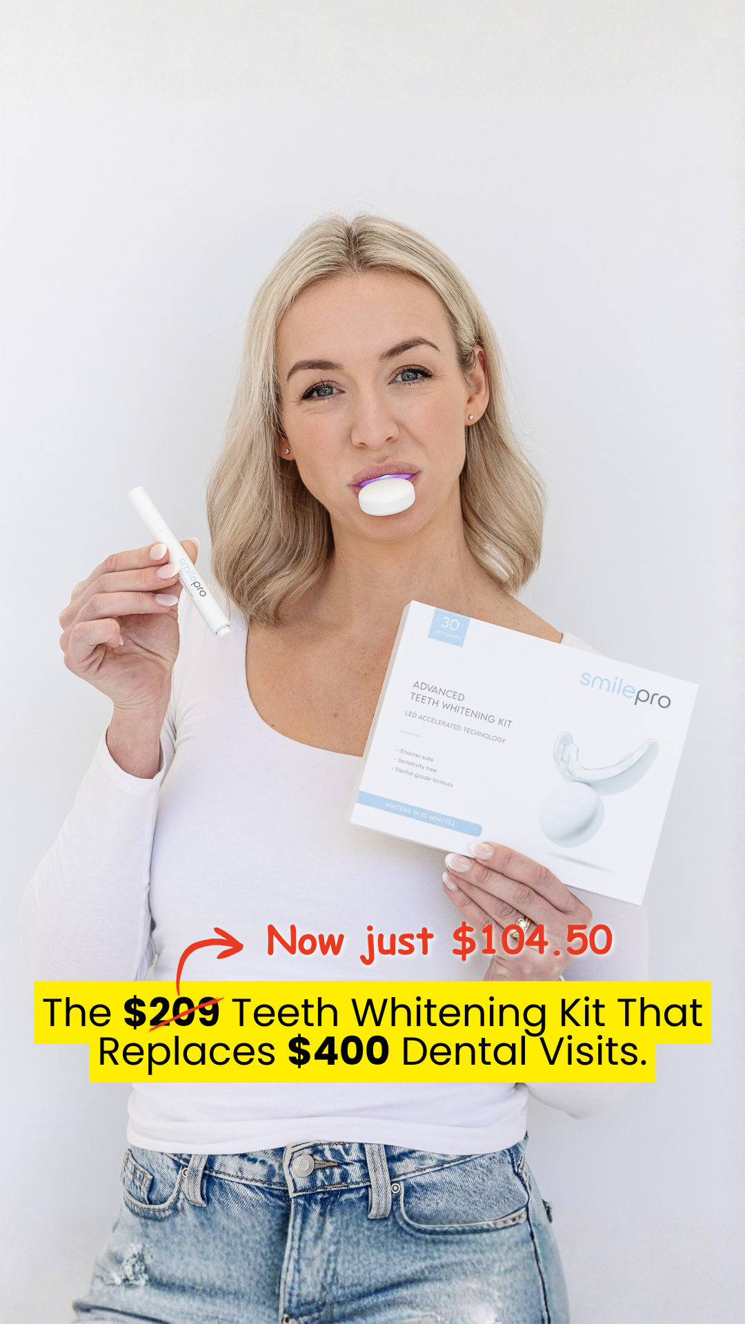 SmilePro Facebook ad
